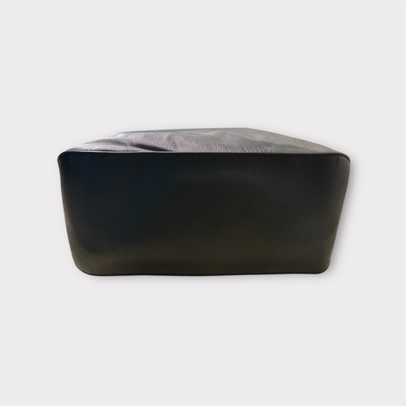 MICHAEL KORS GRAY KEMPTON TOTE, BLACK LEATHER TRIM - Picture 6 of 10